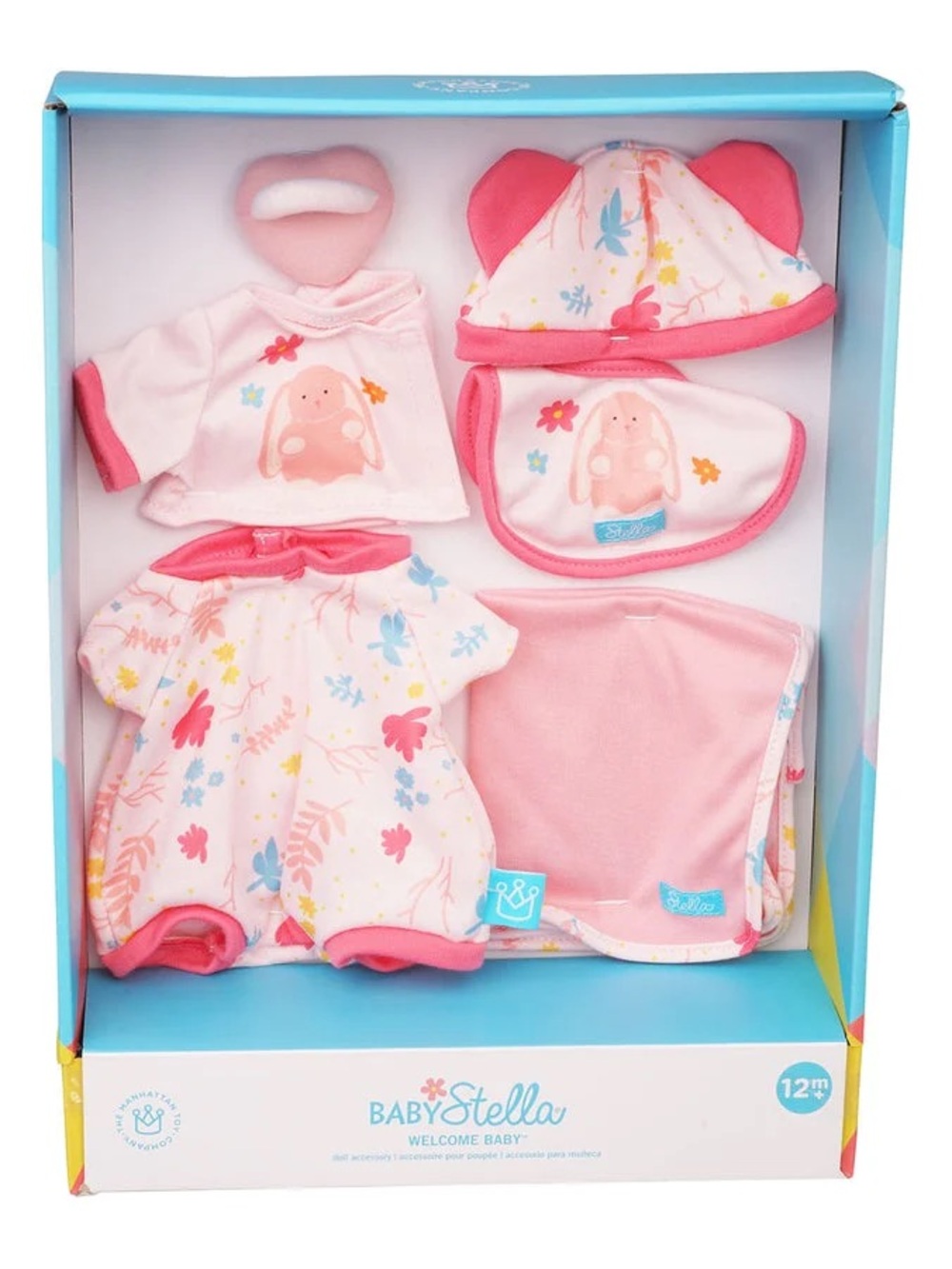 MANHATTAN TOY BABY STELLA WELCOME BABY ACCESSORY SET NWT